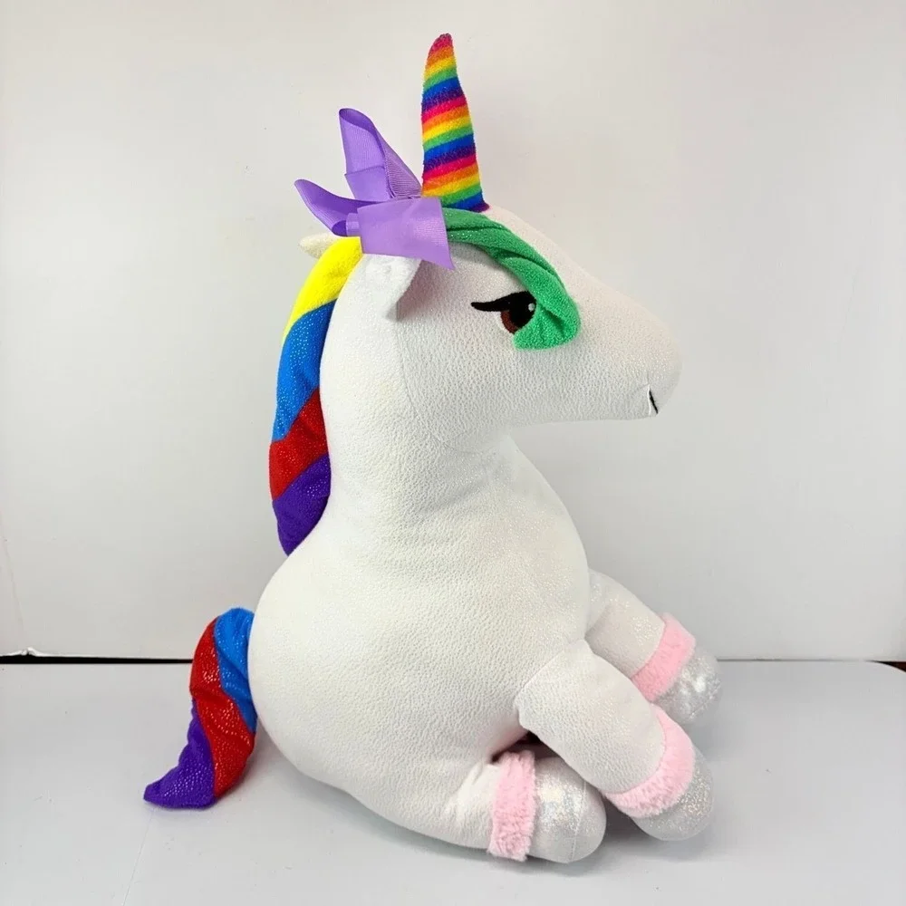 JoJo Siwa Nickelodeon Rainbow Unicorn Plush Stuffed Animal 18